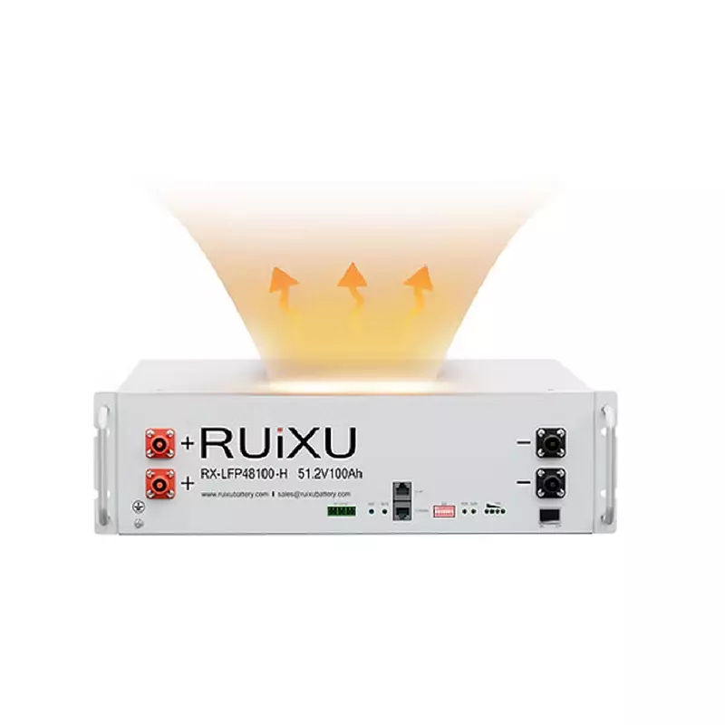 RUiXU 5.12kWh 51.2V Self Heating Lithium Battery